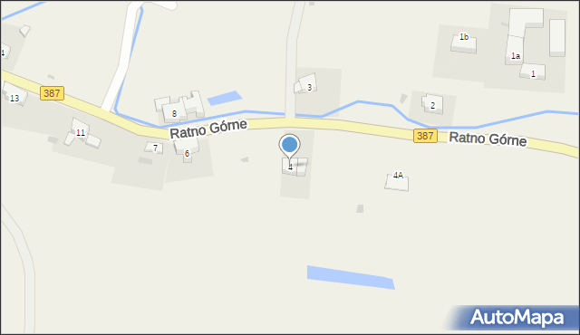Ratno Górne, Ratno Górne, 4, mapa Ratno Górne
