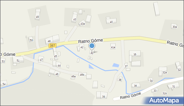 Ratno Górne, Ratno Górne, 41, mapa Ratno Górne