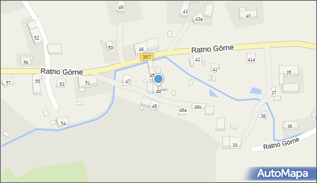 Ratno Górne, Ratno Górne, 44, mapa Ratno Górne