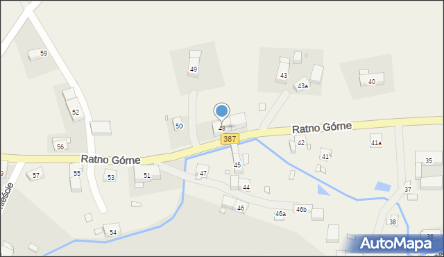 Ratno Górne, Ratno Górne, 48, mapa Ratno Górne
