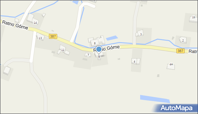 Ratno Górne, Ratno Górne, 6, mapa Ratno Górne