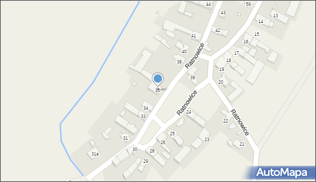 Ratnowice, Ratnowice, 35, mapa Ratnowice