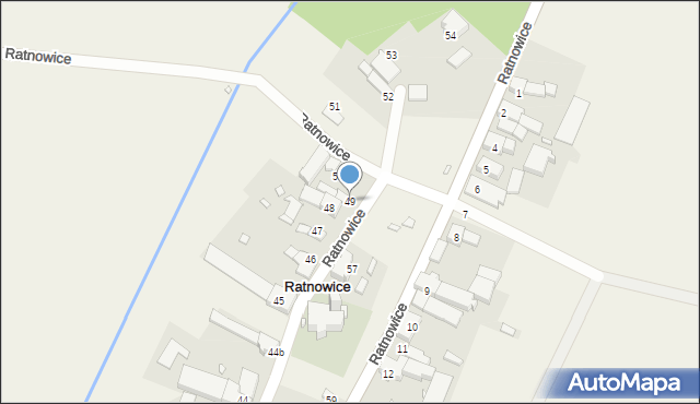 Ratnowice, Ratnowice, 49, mapa Ratnowice