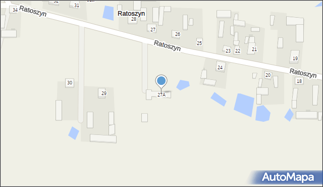 Ratoszyn, Ratoszyn, 27A, mapa Ratoszyn