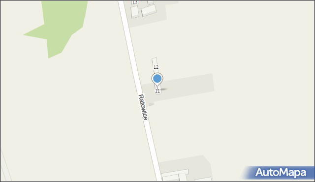 Ratowice, Ratowice, 11, mapa Ratowice