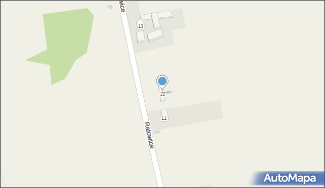 Ratowice, Ratowice, 12, mapa Ratowice