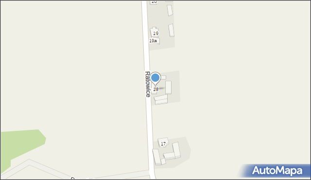 Ratowice, Ratowice, 18, mapa Ratowice