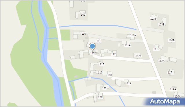 Ratułów, Ratułów, 113, mapa Ratułów