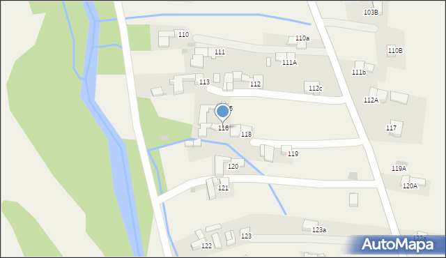 Ratułów, Ratułów, 116, mapa Ratułów