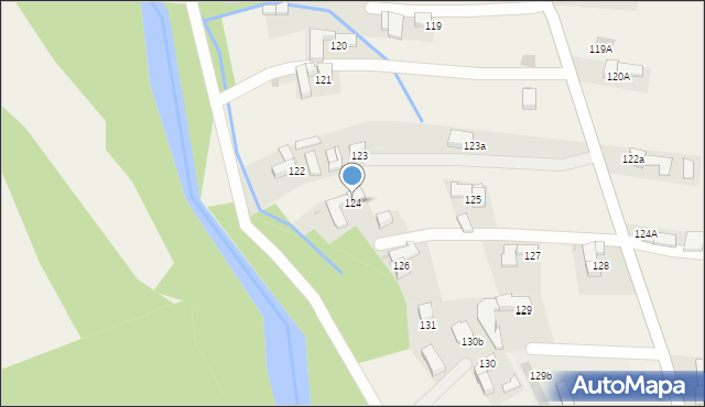 Ratułów, Ratułów, 124, mapa Ratułów
