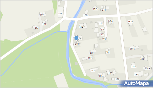 Ratułów, Ratułów, 178, mapa Ratułów