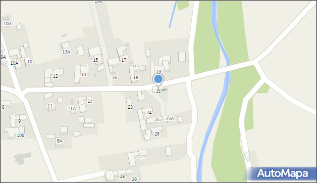 Ratułów, Ratułów, 21, mapa Ratułów