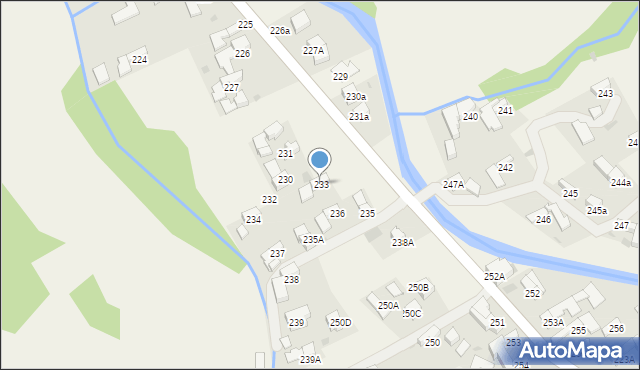 Ratułów, Ratułów, 233, mapa Ratułów