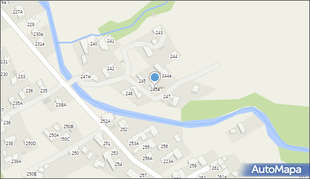 Ratułów, Ratułów, 245a, mapa Ratułów