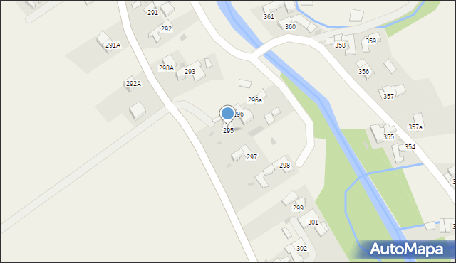 Ratułów, Ratułów, 295, mapa Ratułów