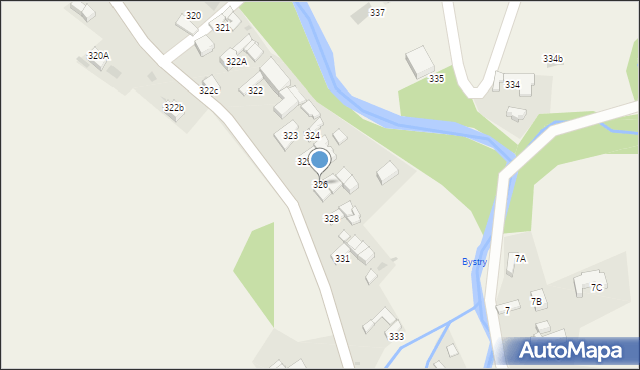 Ratułów, Ratułów, 326, mapa Ratułów