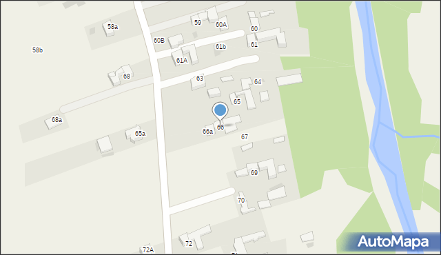 Ratułów, Ratułów, 66, mapa Ratułów
