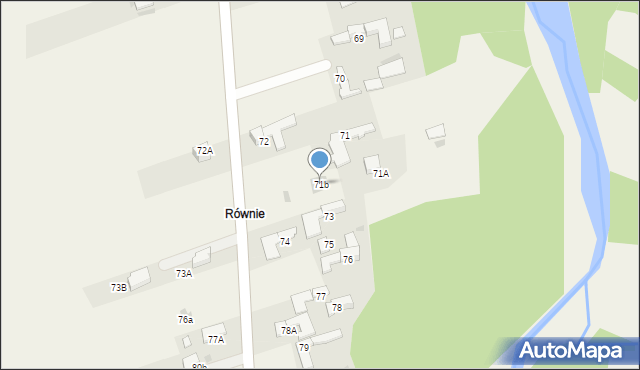 Ratułów, Ratułów, 71b, mapa Ratułów