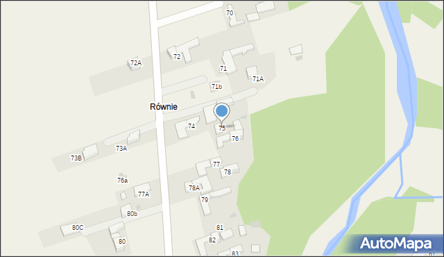 Ratułów, Ratułów, 75, mapa Ratułów