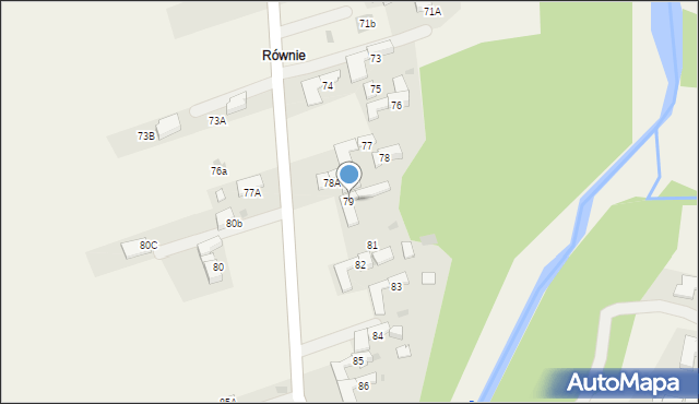 Ratułów, Ratułów, 79, mapa Ratułów