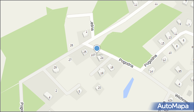 Rąty, Rąty, 105, mapa Rąty