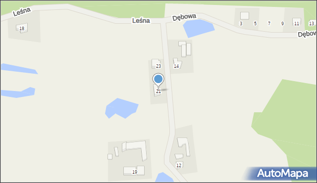 Rąty, Rąty, 13a, mapa Rąty