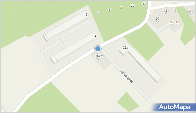 Rąty, Rąty, 19a, mapa Rąty