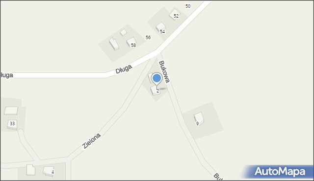 Rąty, Rąty, 25a, mapa Rąty