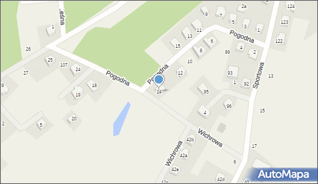 Rąty, Rąty, 42, mapa Rąty