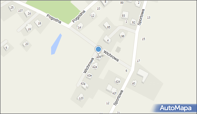 Rąty, Rąty, 42b, mapa Rąty