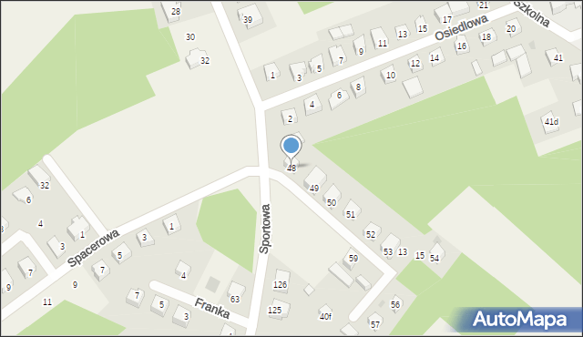 Rąty, Rąty, 48, mapa Rąty