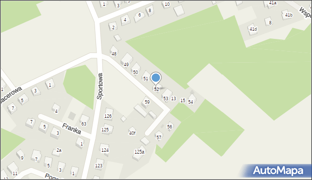 Rąty, Rąty, 52, mapa Rąty