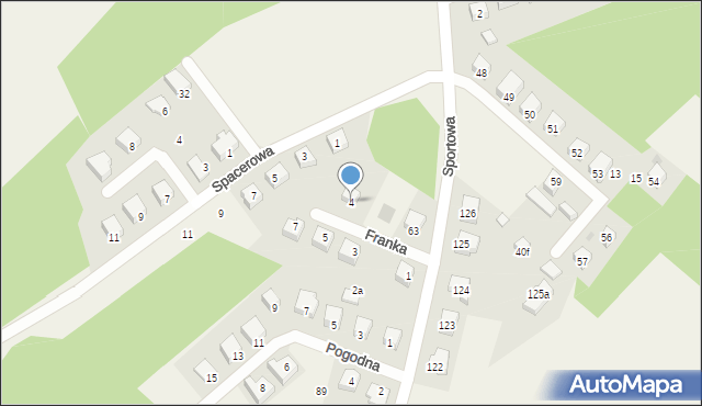 Rąty, Rąty, 65, mapa Rąty