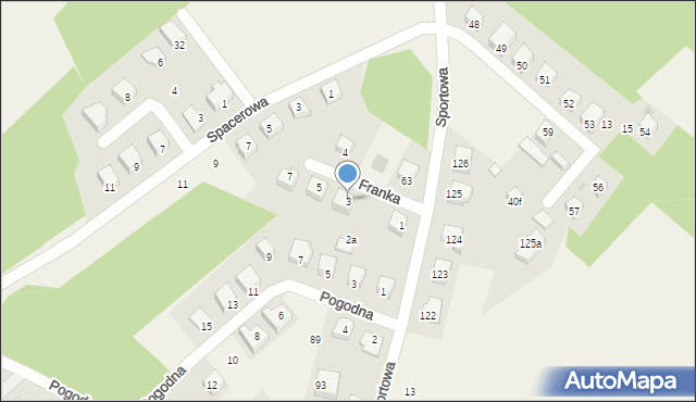 Rąty, Rąty, 73, mapa Rąty