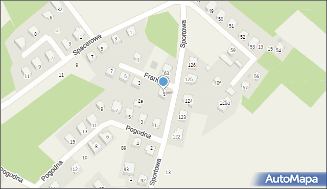 Rąty, Rąty, 75, mapa Rąty