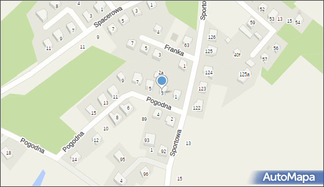 Rąty, Rąty, 77, mapa Rąty