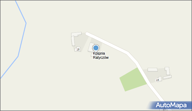 Ratyczów, Ratyczów, 17, mapa Ratyczów