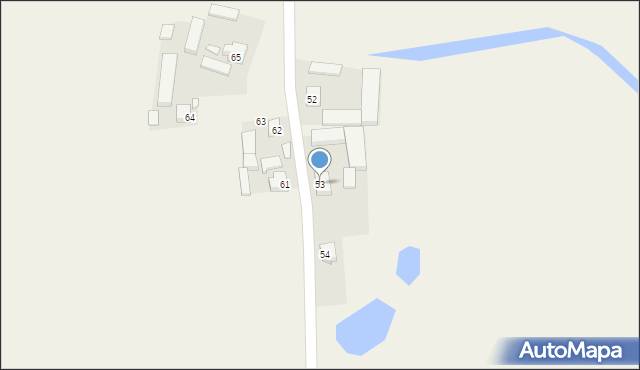 Ratyń, Ratyń, 53, mapa Ratyń