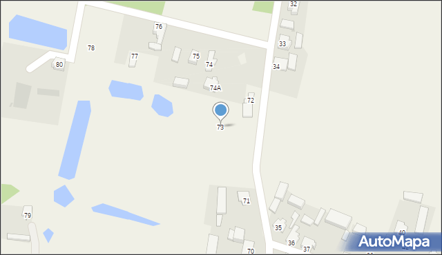 Ratyń, Ratyń, 73, mapa Ratyń