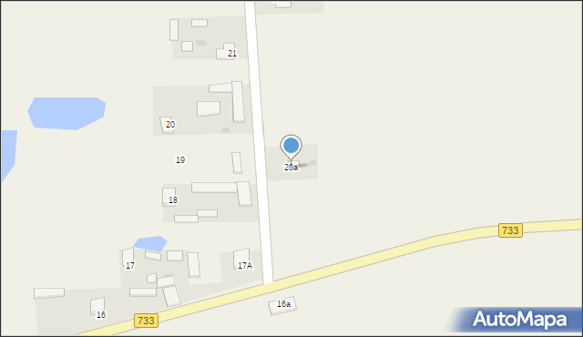 Rawica-Kolonia, Rawica-Kolonia, 20a, mapa Rawica-Kolonia