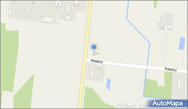 Rawicz, Rawicz, 1, mapa Rawicz