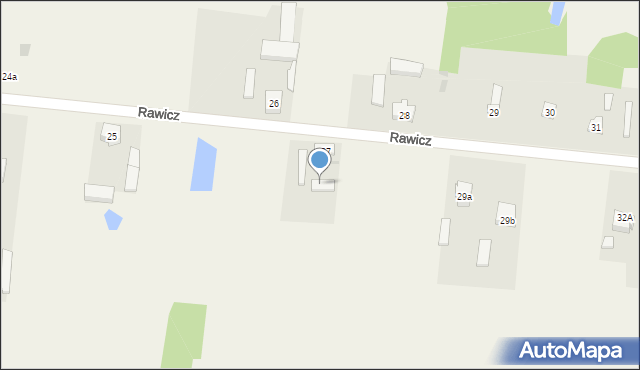 Rawicz, Rawicz, 27a, mapa Rawicz