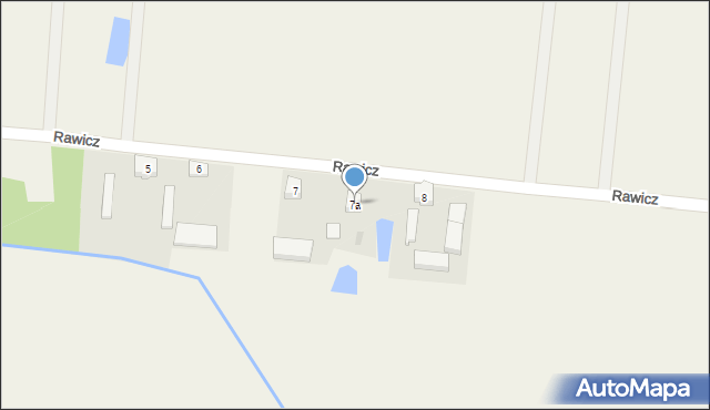 Rawicz, Rawicz, 7a, mapa Rawicz
