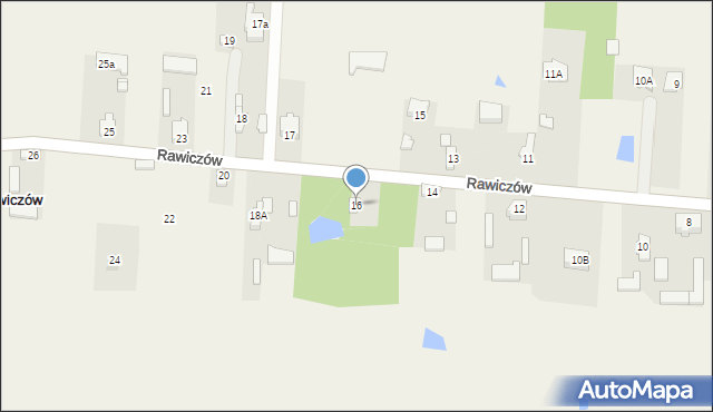 Rawiczów, Rawiczów, 16, mapa Rawiczów