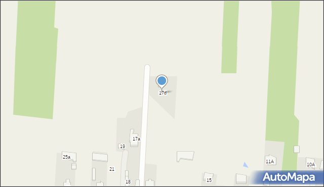 Rawiczów, Rawiczów, 17d, mapa Rawiczów