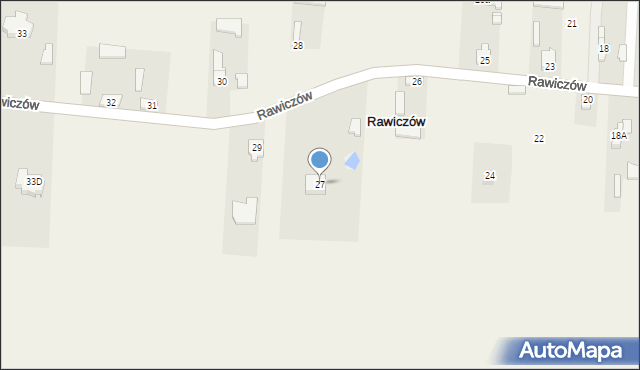 Rawiczów, Rawiczów, 27, mapa Rawiczów
