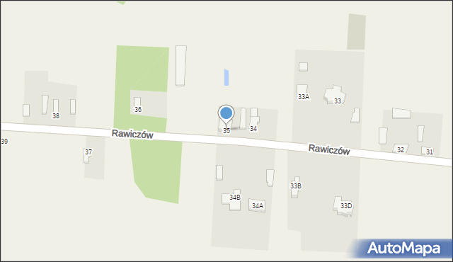 Rawiczów, Rawiczów, 35, mapa Rawiczów