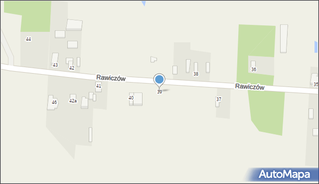 Rawiczów, Rawiczów, 39, mapa Rawiczów