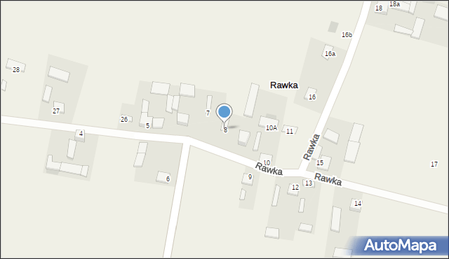 Rawka, Rawka, 8, mapa Rawka
