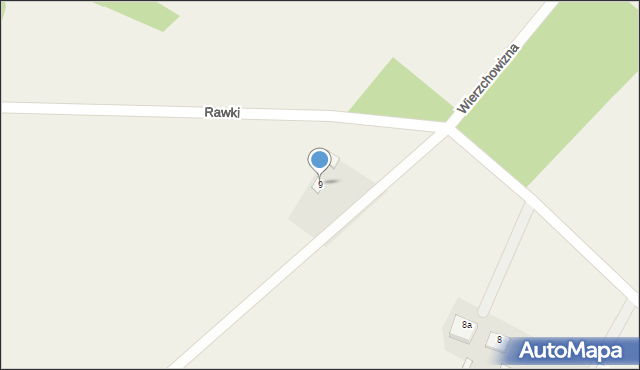Rawki, Rawki, 9, mapa Rawki